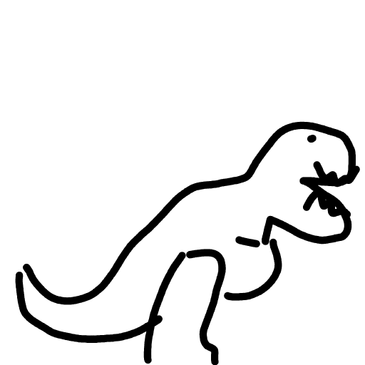 T-Rex drawing by deep-free-eye
