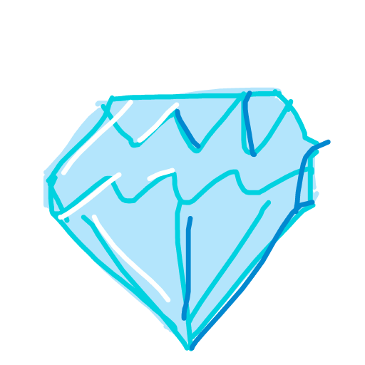 Diamond drawing by lin