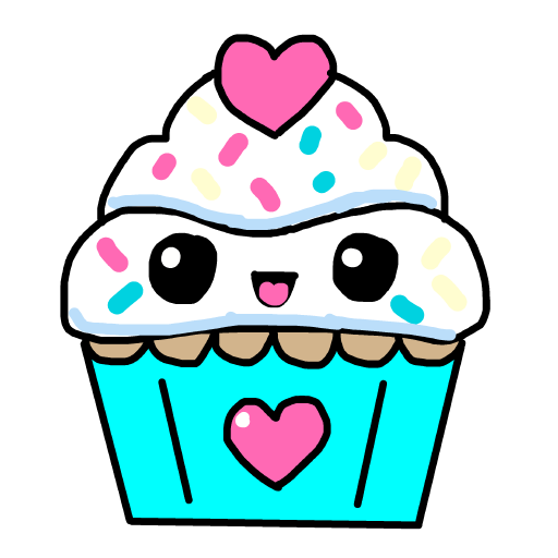 Cupcake drawing by spleenonlean