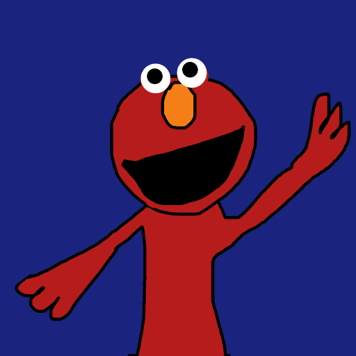 Elmo drawing by johnny boy