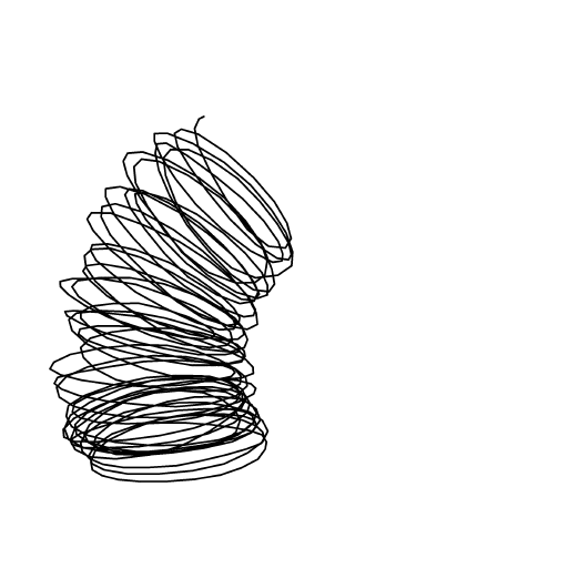 Slinky drawing by Mr Doodles