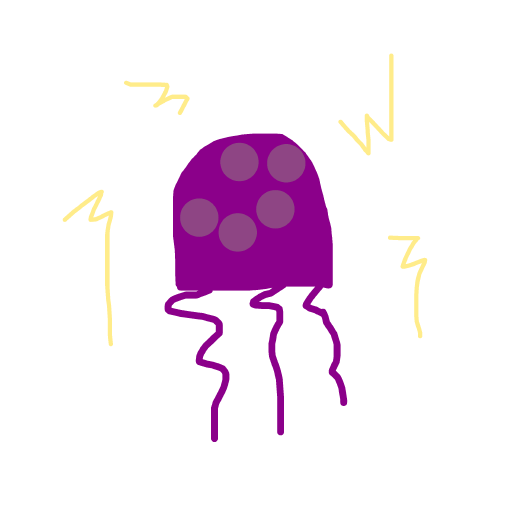 Jellyfish drawing by spleenonlean