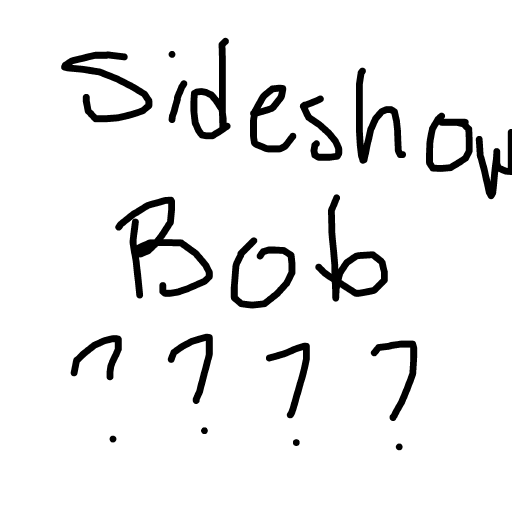 Sideshow Bob drawing by wave-zest-painter