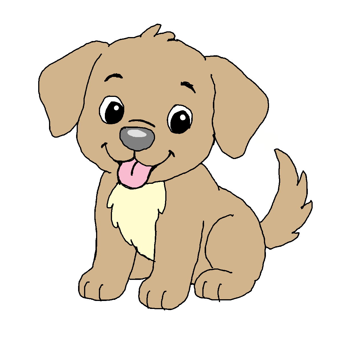 Puppy drawing by kyle