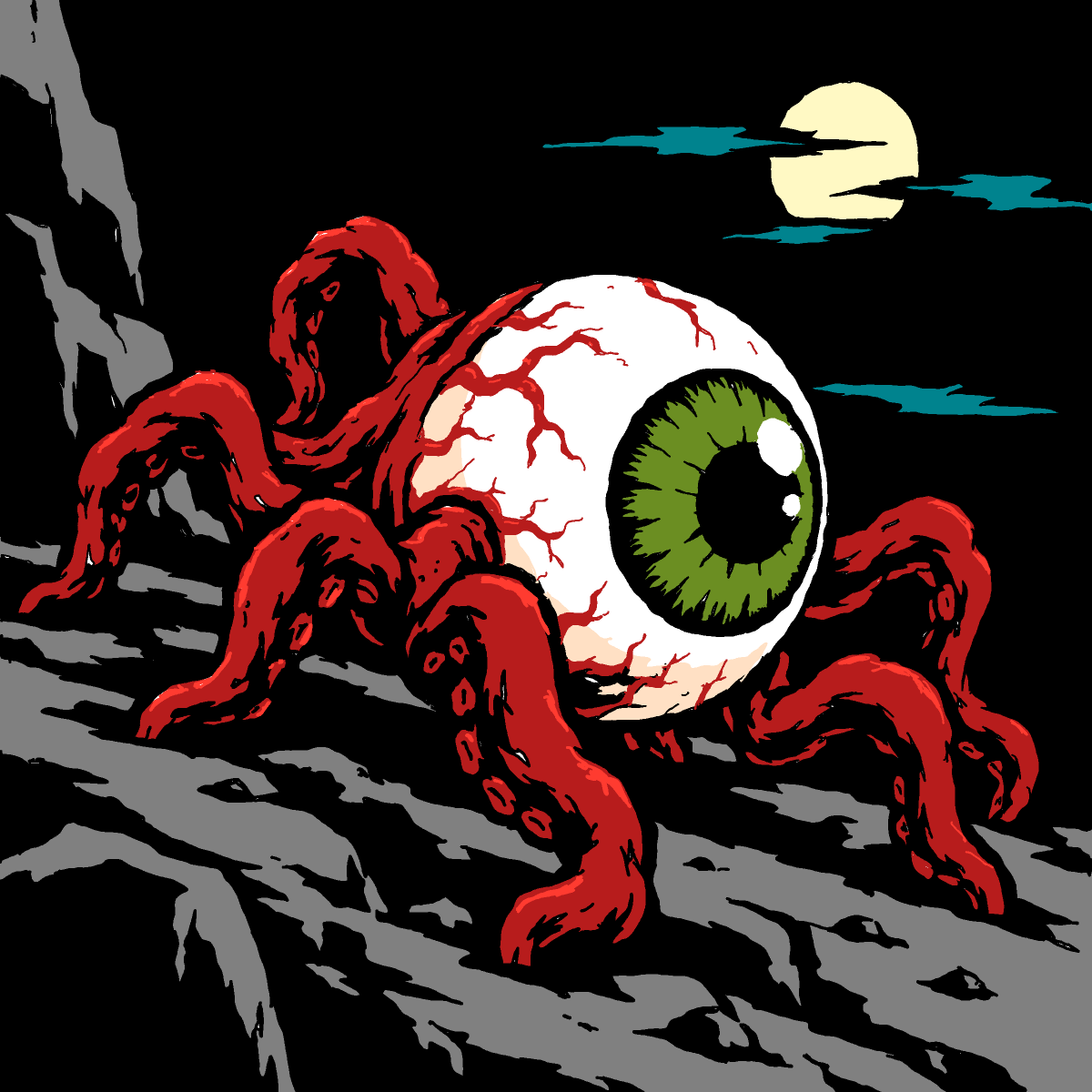 Eyeball drawing by Guardianoflives