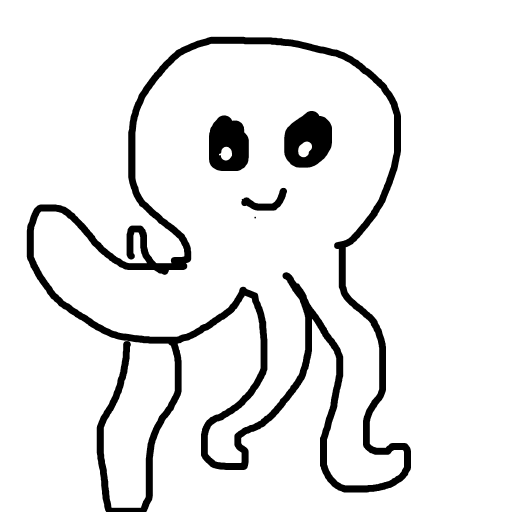 Octopus drawing by mikestam195