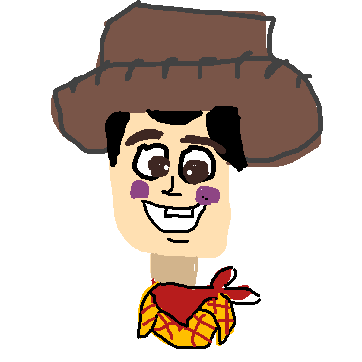 Woody drawing by monthra