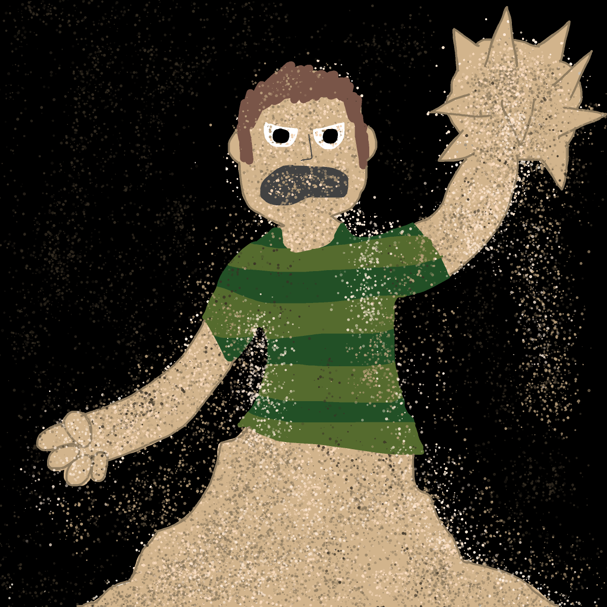 Sandman drawing by jashezilla