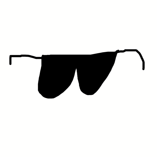 Sunglasses drawing by alexis