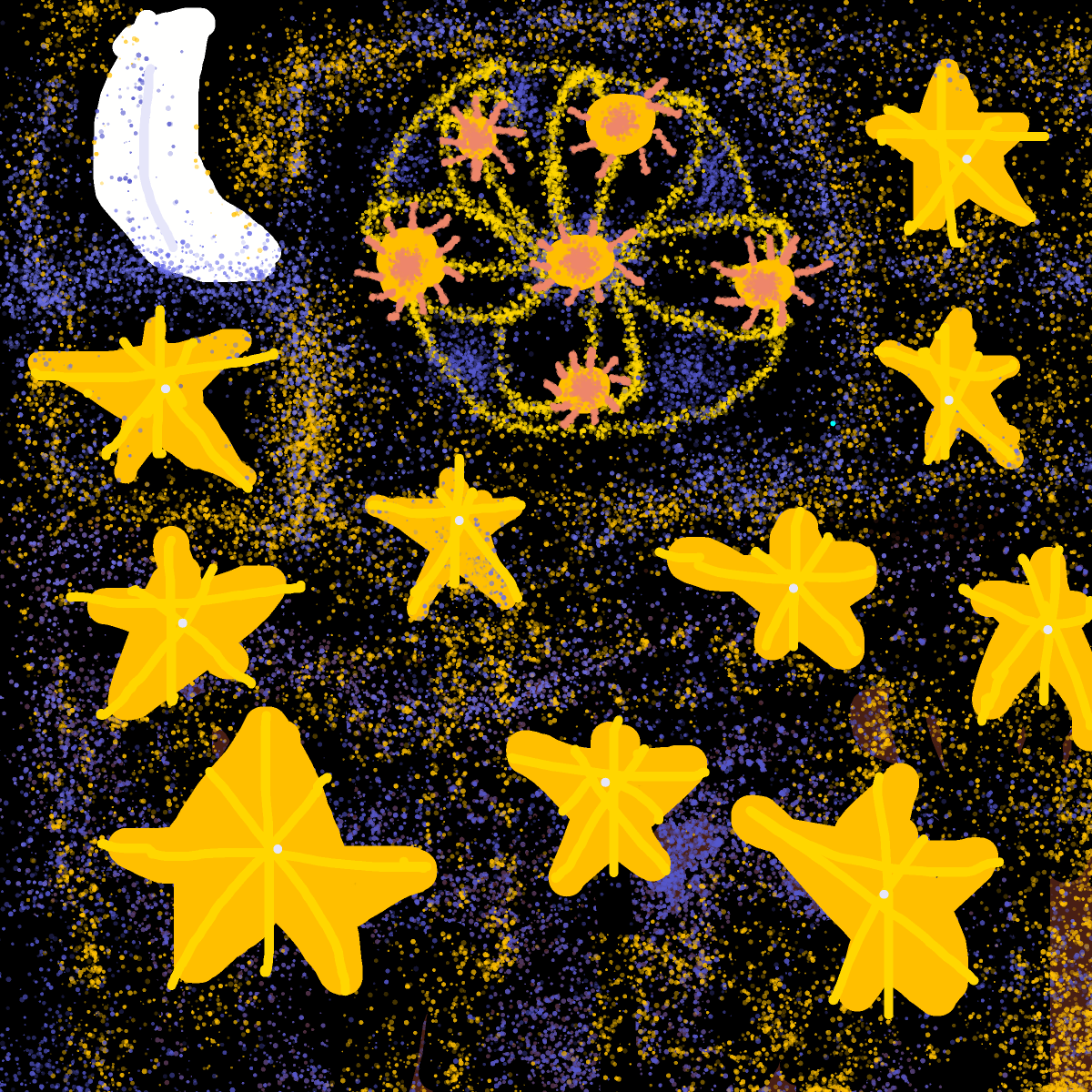 Constellation drawing by icy-cream-eye