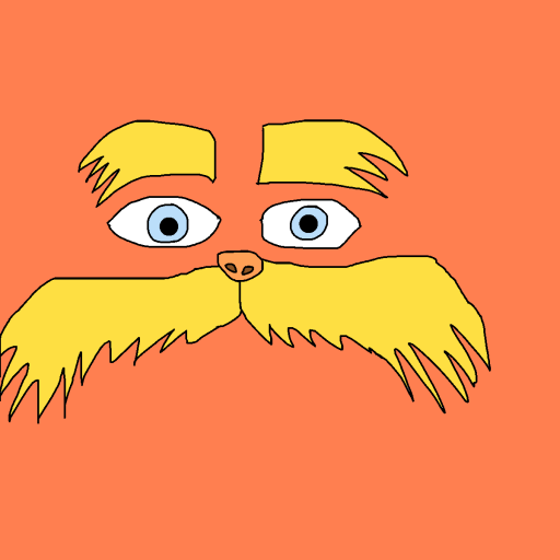 Lorax drawing by krissywissy