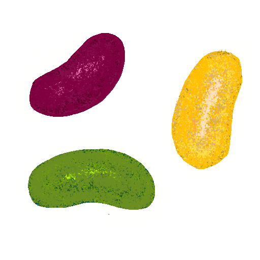 Jellybean drawing by real-paint-designer
