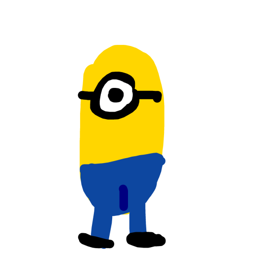 Minion drawing by coolest_person_ever