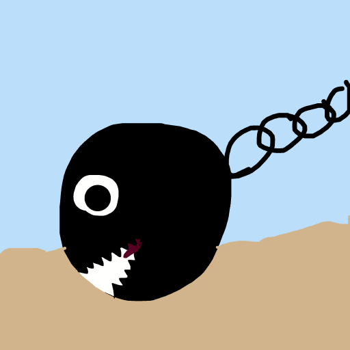 Chain Chomp drawing by clear-cyan-drive