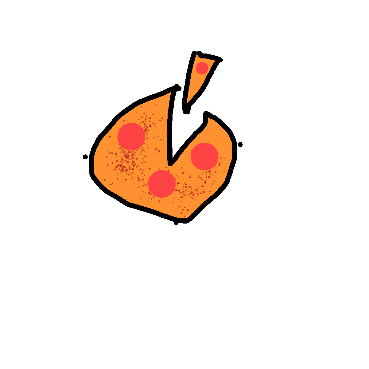 Pizza drawing by lucas