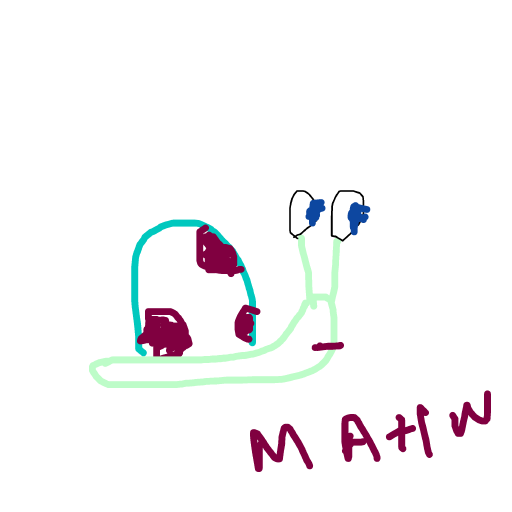 Snail drawing by moofert doofert