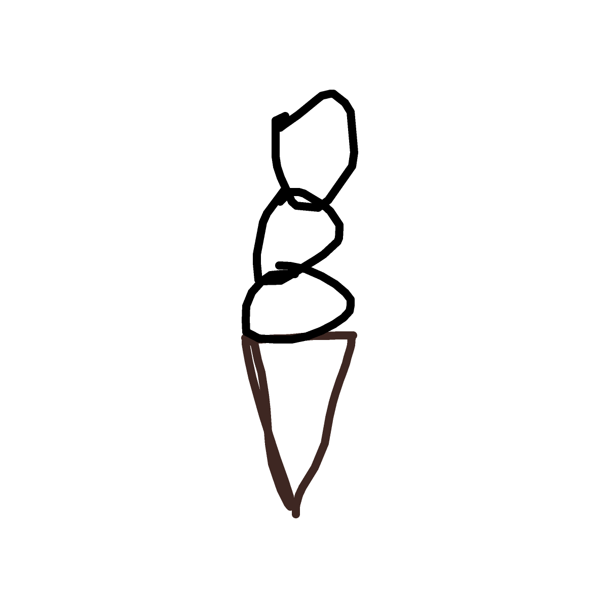 Ice Cream drawing by mega-sun-illustrator