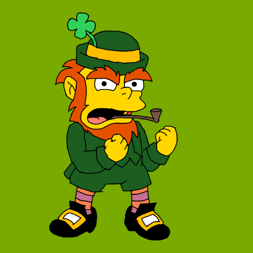Leprechaun drawing by dan