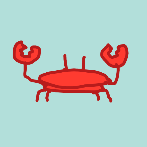 Crab drawing by Guardianoflives