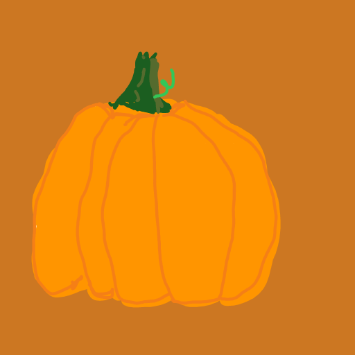 Pumpkin drawing by Guardianoflives