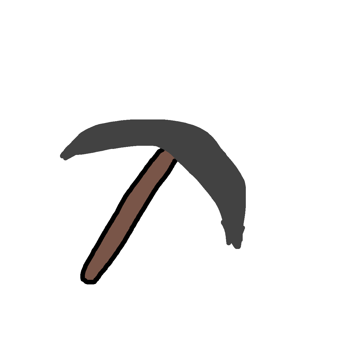 Pickaxe drawing by kyle