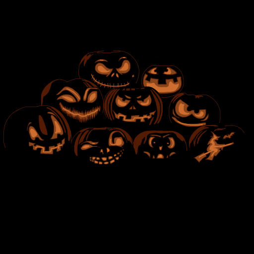 Jack-o'-Lantern drawing by firecracker