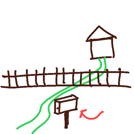 Mailbox drawing by amber-graph-hammer