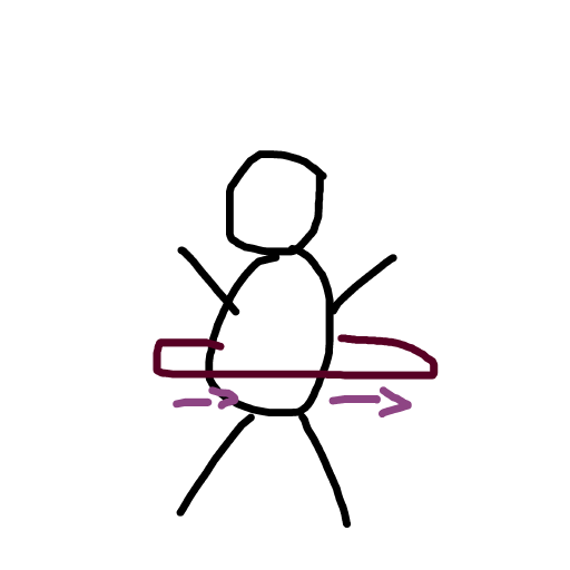 Hula Hoop drawing by tirza