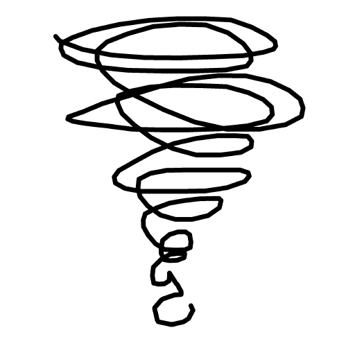 Tornado drawing by wise-epic-port