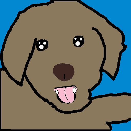 Puppy drawing by winnie is awesome