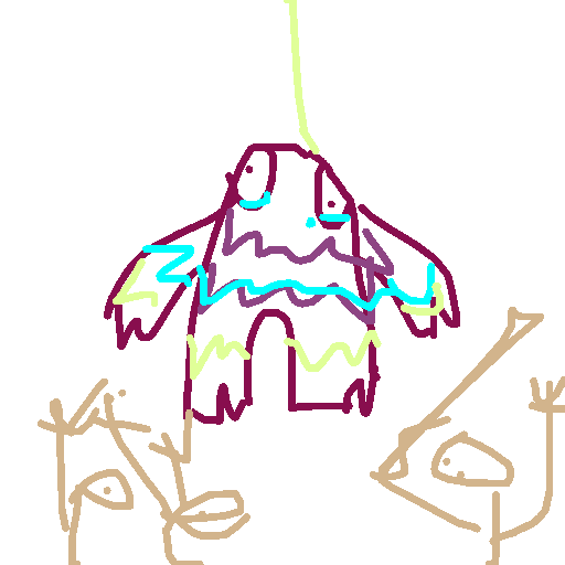 Piñata drawing by xugudigjdye