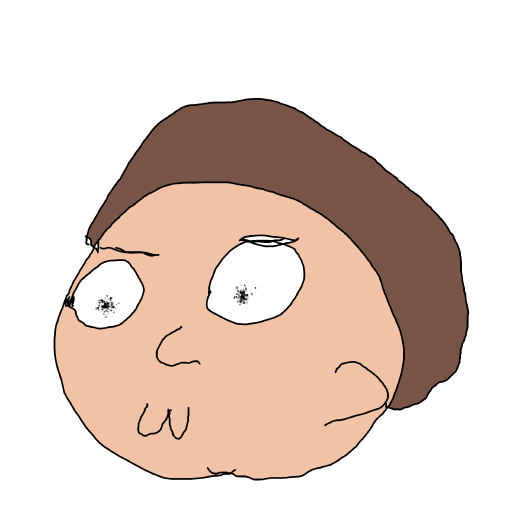Morty drawing by Almog