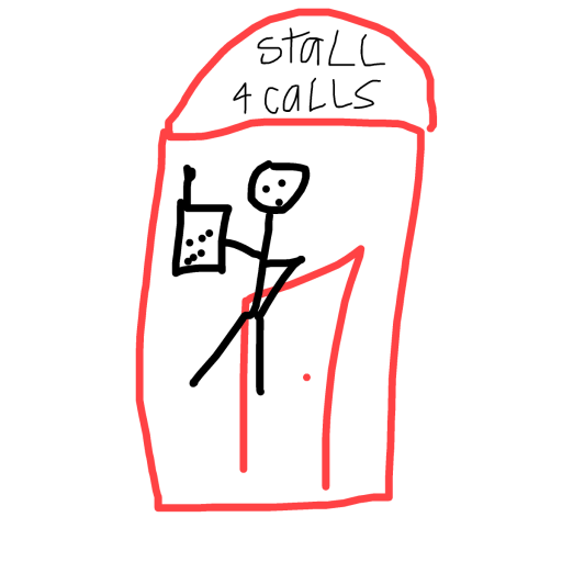 Phone Booth drawing by tittychakras