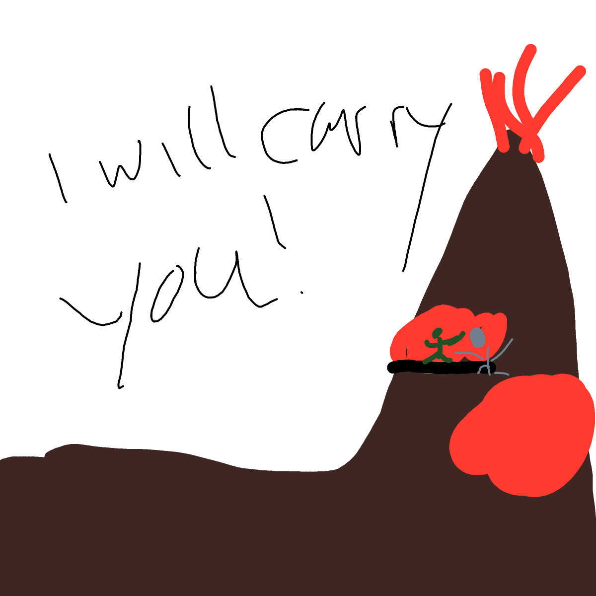 Mount Doom drawing by sonic-amber-way