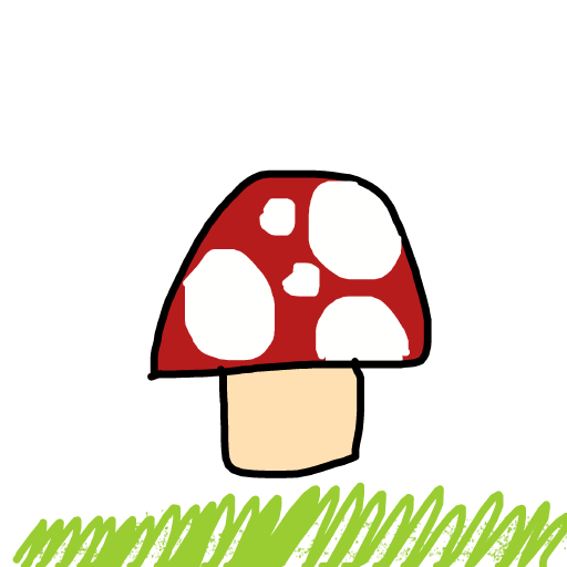 Mushroom drawing by lex