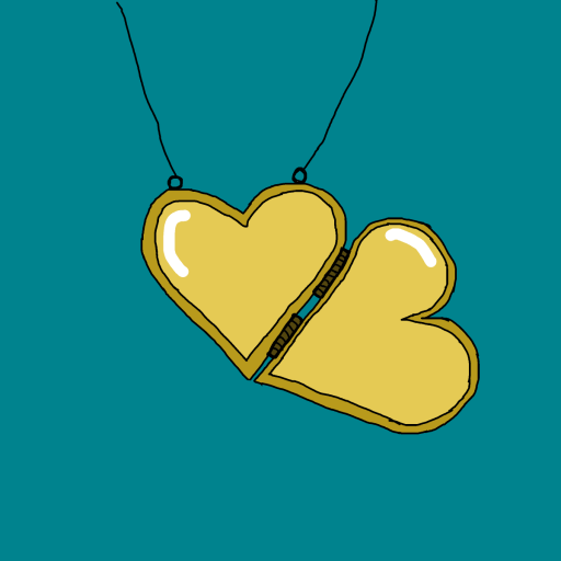 Locket drawing by krissywissy