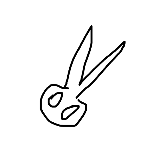 Scissors drawing by bia