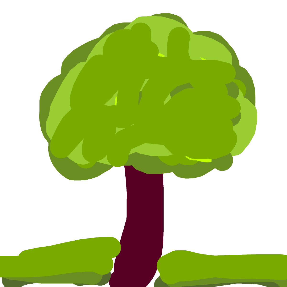 Tree drawing by jivemarlin