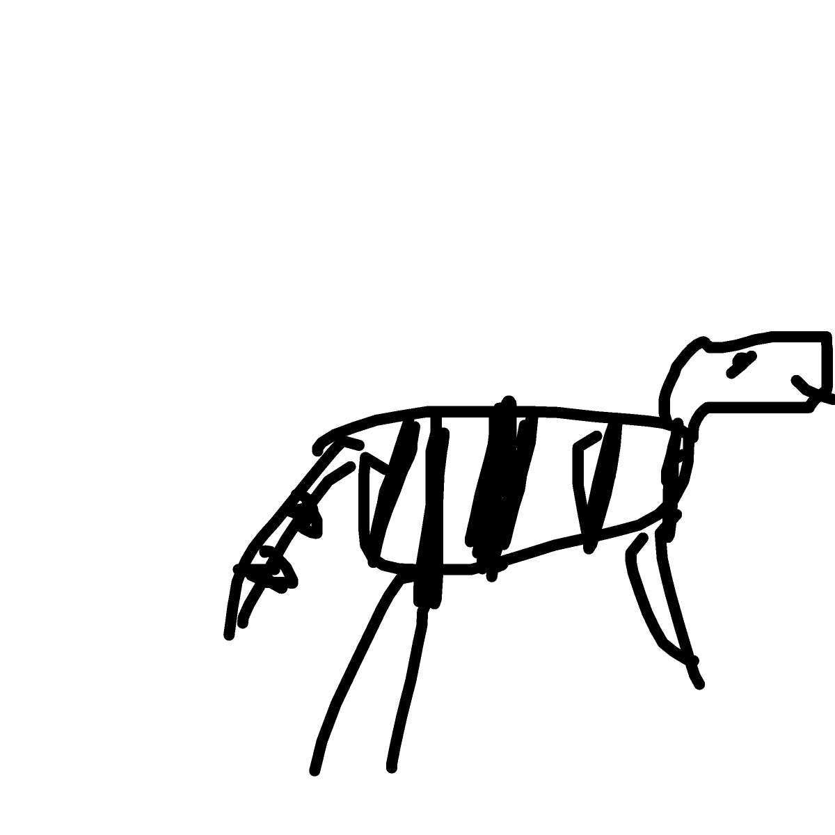 Zebra drawing by swift-true-hero