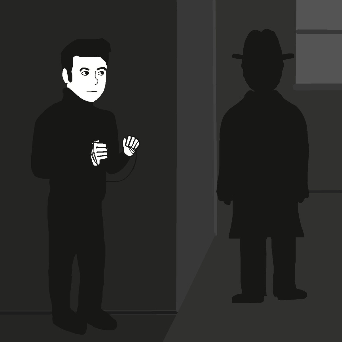 Hitman drawing by firecracker