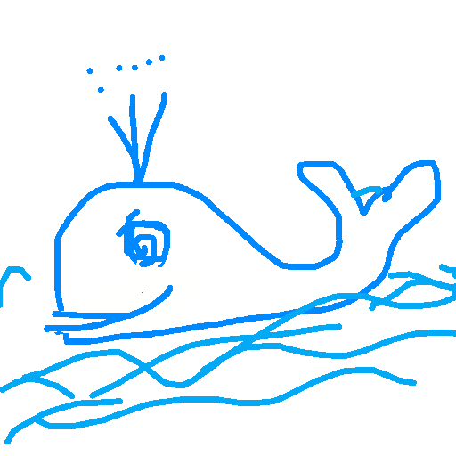 Whale drawing by fire-quick-wheel