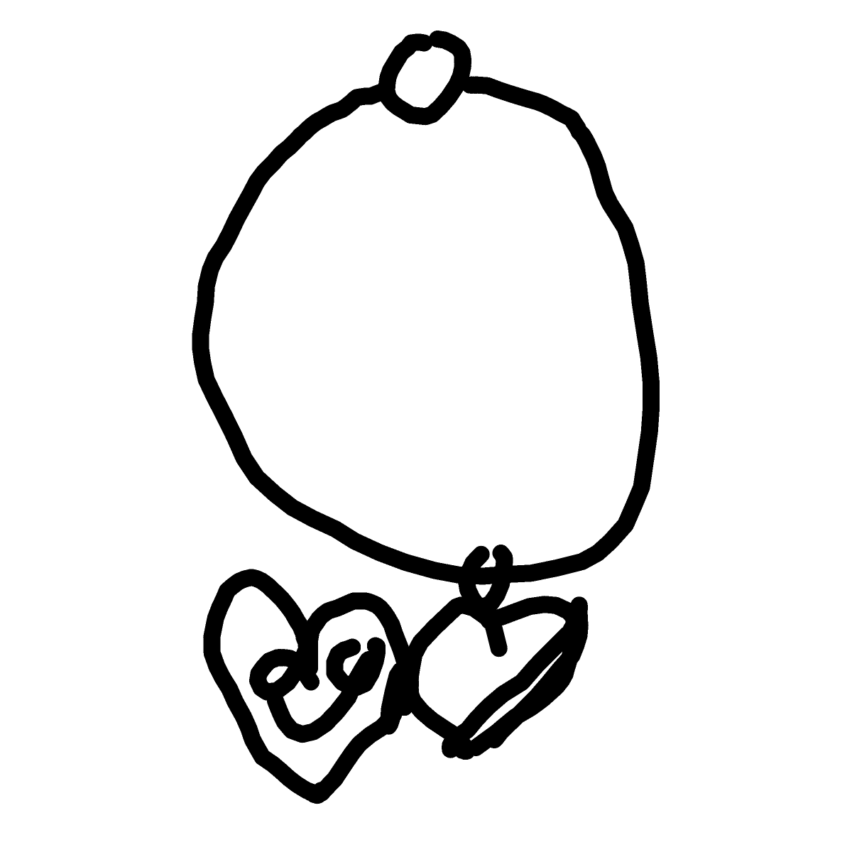 Locket drawing by Bri3