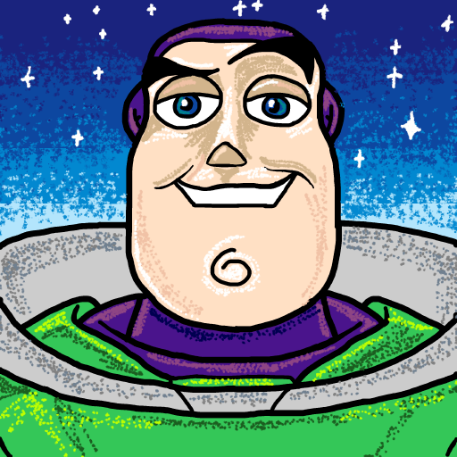 Buzz Lightyear drawing by monthra