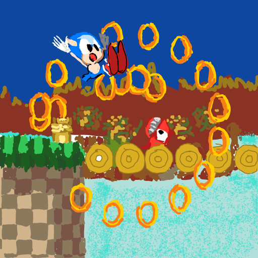 Ring Toss drawing by Guardianoflives
