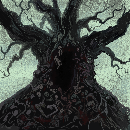 Spooky Tree drawing
