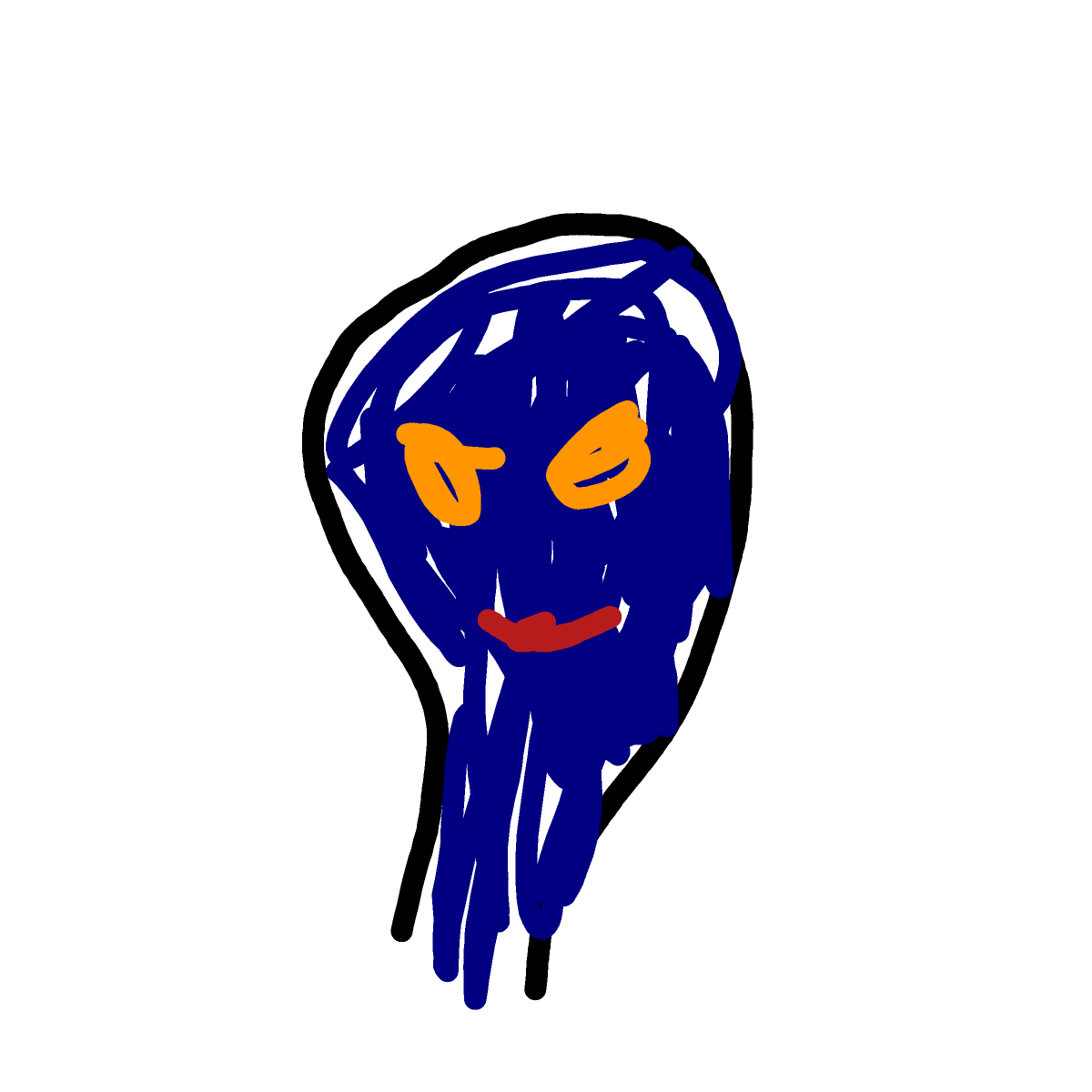 Mystique drawing by open-mega-crown