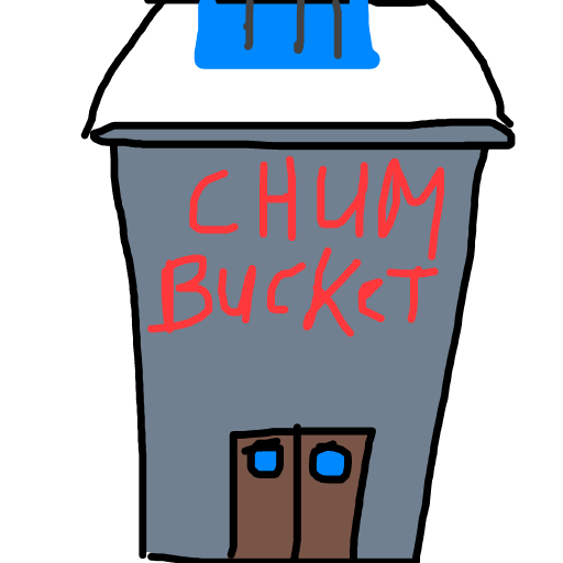 Chum Bucket drawing by tandman