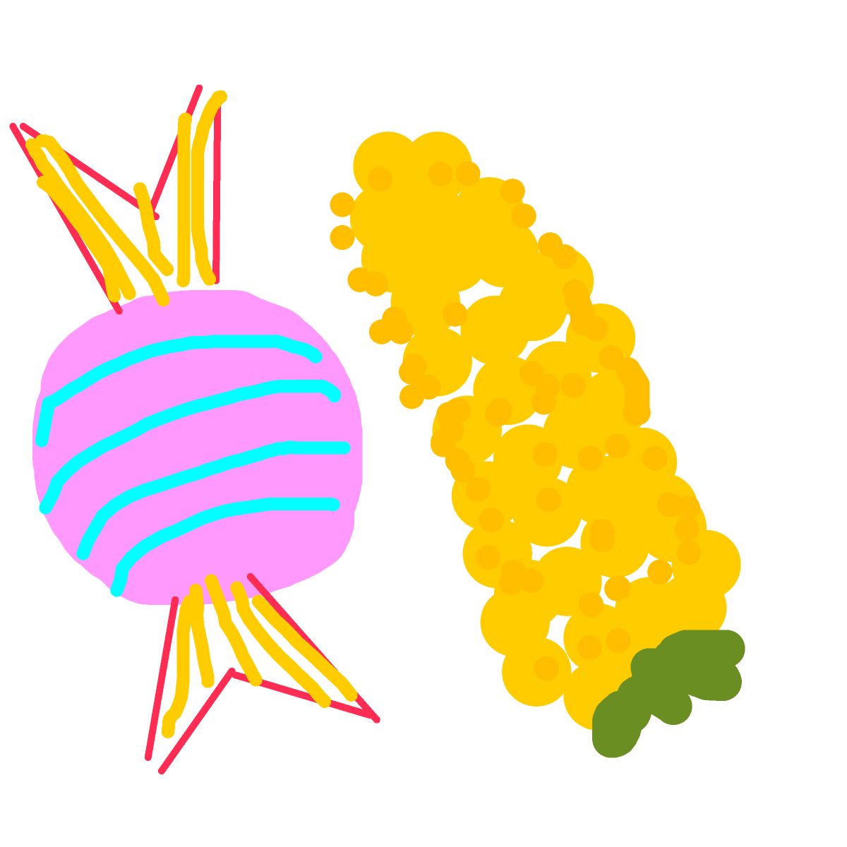 Candy Corn drawing by kind-gold-master