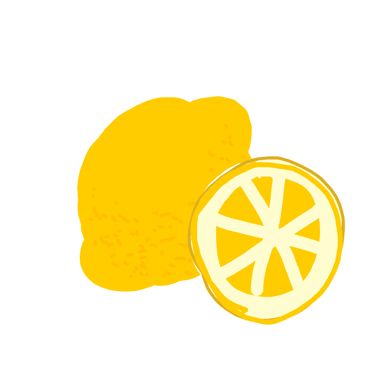 Lemon drawing by Tayne