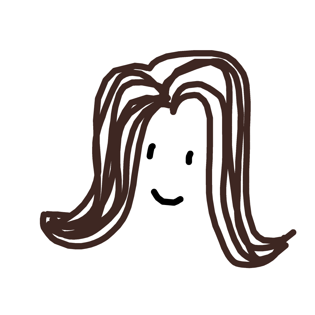 Hair drawing by RodrigoGames
